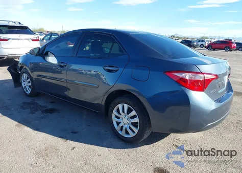 2019 Toyota Corolla Le из США, поврежденный, VIN 2T1BURHE4KC180786